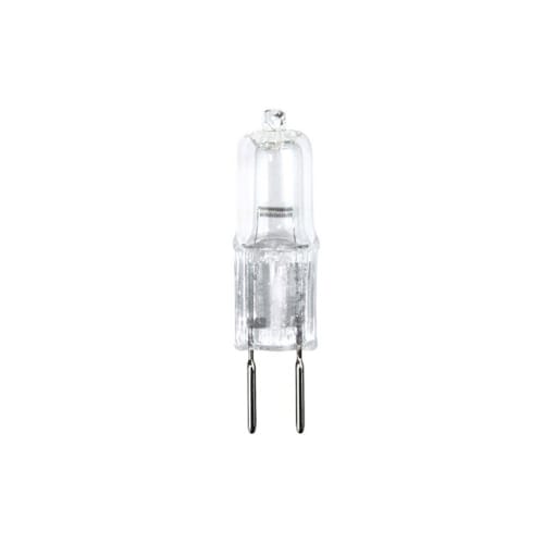 10W T3 JC Bi-Pin Halogen Lamp, Clear, 12V G4 Base